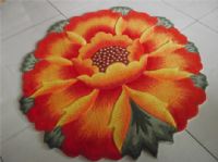 機制印花仿手工加片工藝地毯