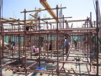 新型建筑盤扣腳手架